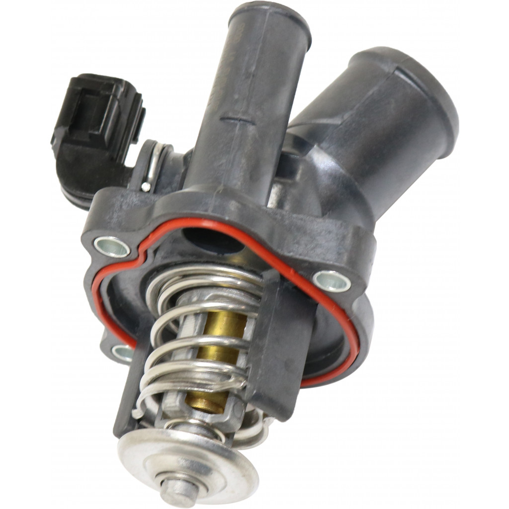 For Ford Fusion Thermostat Housing 2006 07 08 2009 Black Plastic 1S7Z8575AG eBay