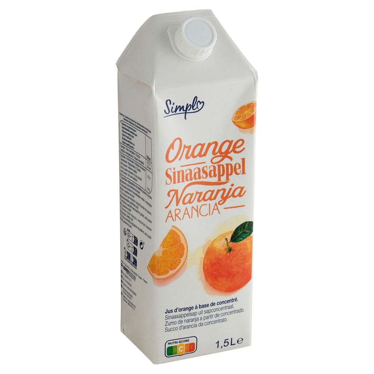 Orange Jus à Base de Concentré 1.5 L Carrefour Site