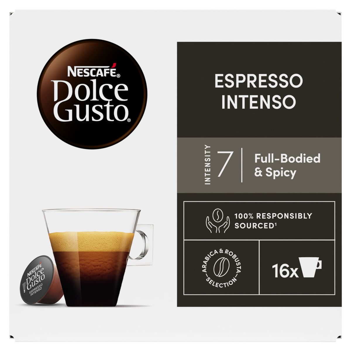 Nescafé Dolce Gusto Espresso Intenso 16 Capsules Carrefour Site
