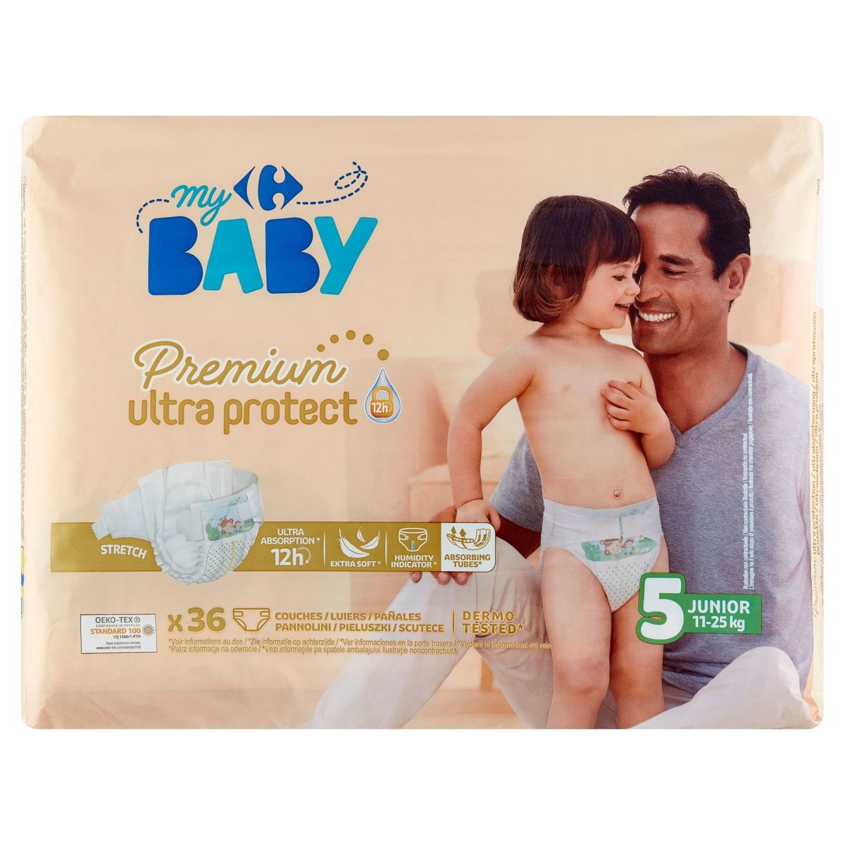 Carrefour Baby Premium Ultra Protect 5 Junior 1125 kg 36
