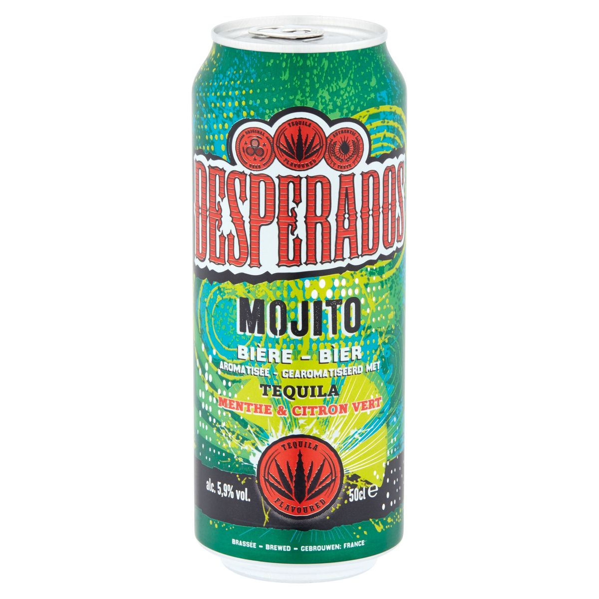 Desperados Bier TequilaMojito 5.9 ALC 50 cl Blik Carrefour Site