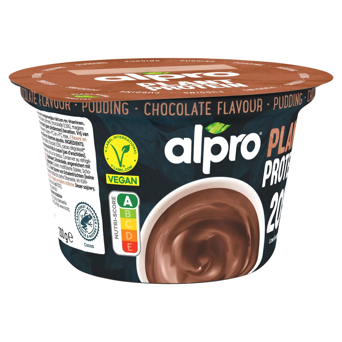 Alpro Plant Protein Pudding High Protein Chocolate 200 g Carrefour Site