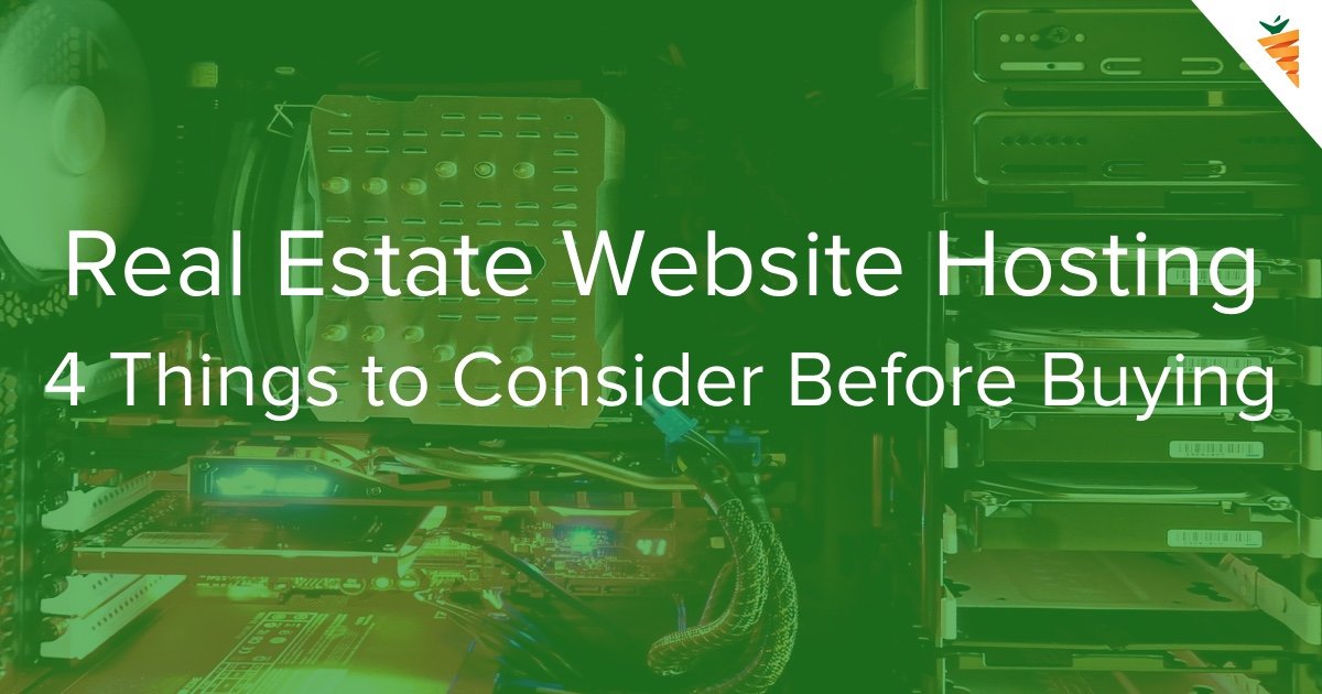Real Estate site Hosting [Consider This Before Buying] Carrot