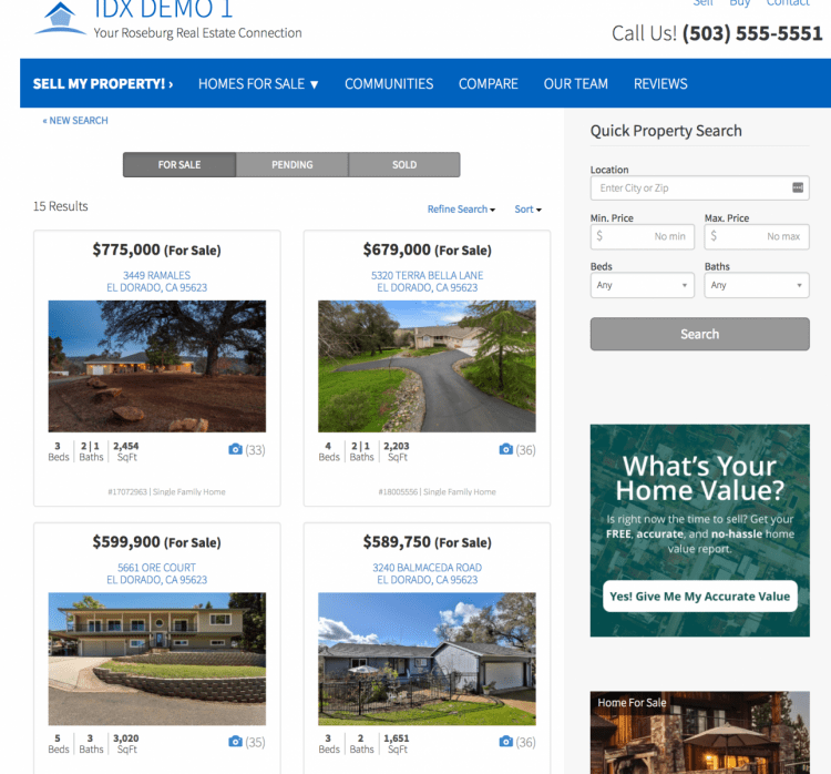 16 Best Real Estate Agent sites With IDX Carrot
