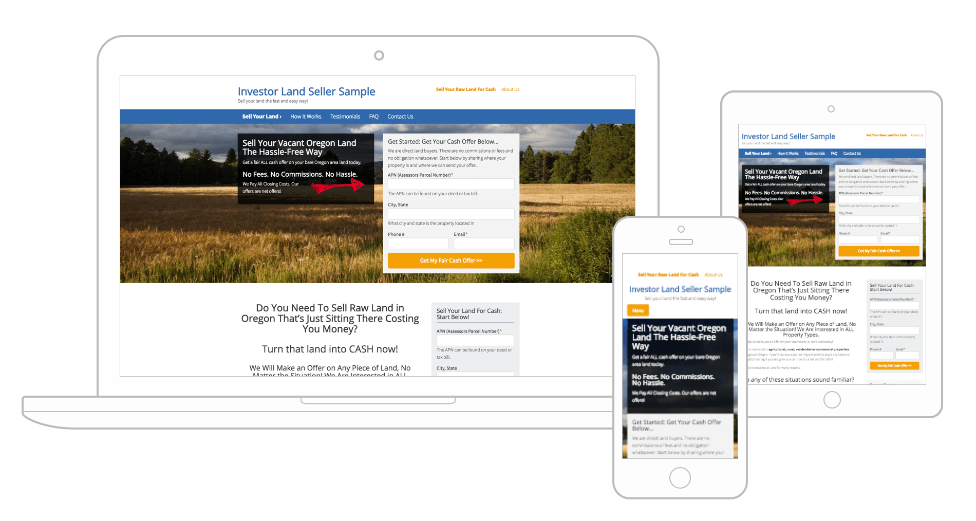 Land Seller sites Find Motivated Land Sellers Online