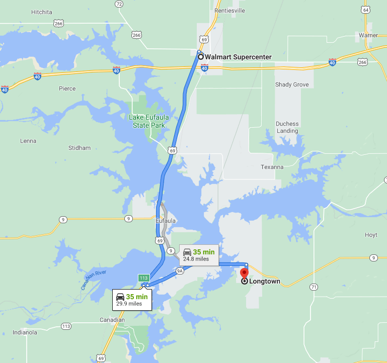 1/2 acre Lake Retreat and Casino Lots Eufaula Sportsman Club 26