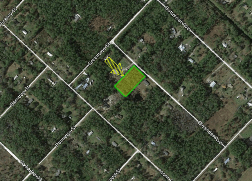 1.14 acres Flagler County, FL Mobile Homes OK The Lot Source