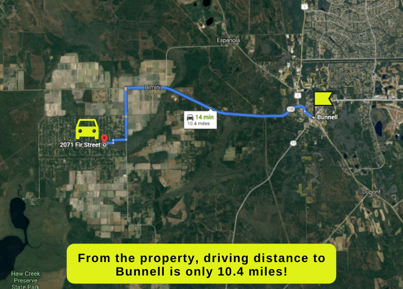 1.14acre Lot Flagler County, FL! Mobile Homes Ok! Finance your land