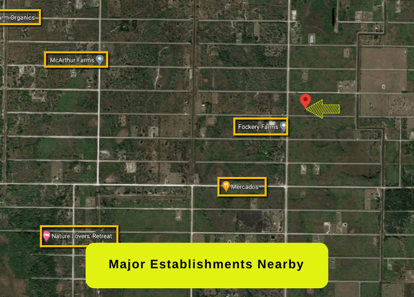 1.5 acres in Okeechobee (Viking Estates) Build your mini farm! The