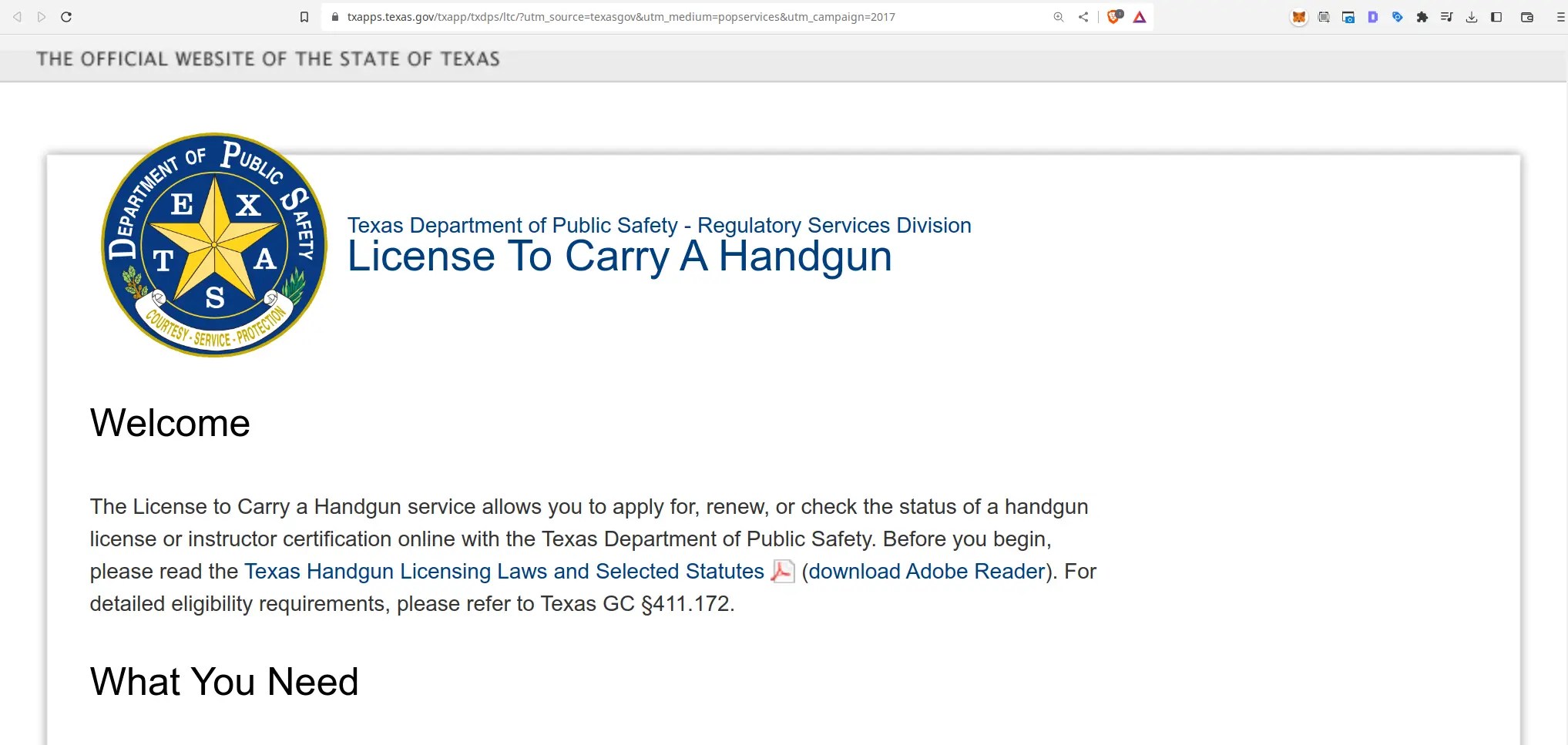 How to Apply for the Texas License to Carry