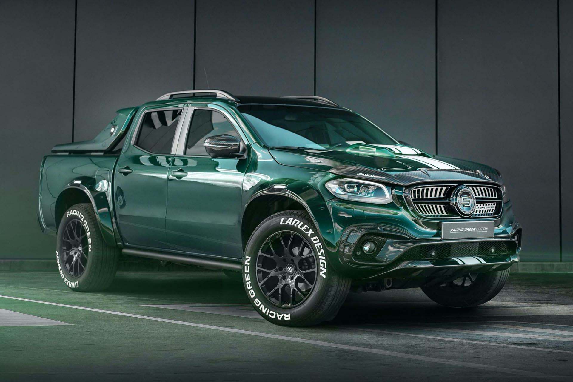New MercedesBenz XClass, Carlex Racing Green Edition