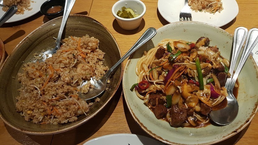 P.F CHANG's 에서 외식을 캐시피드