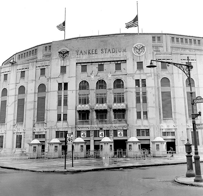 Yankee stadium history