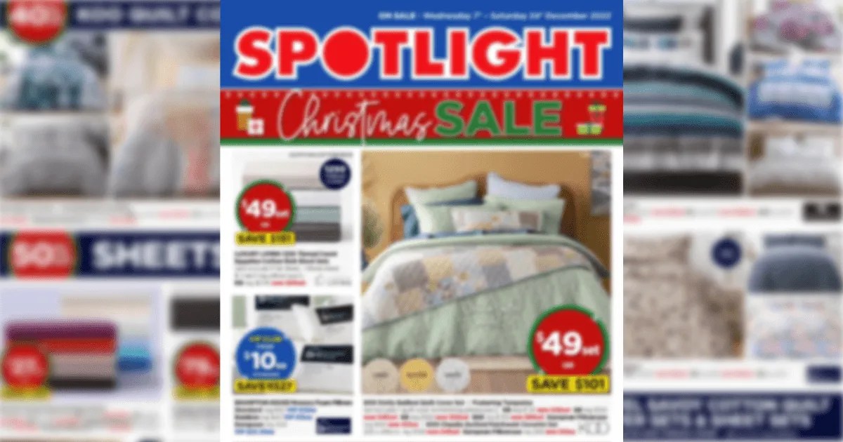Spotlight Catalogue Home and Furniture Sale Catalogue AU