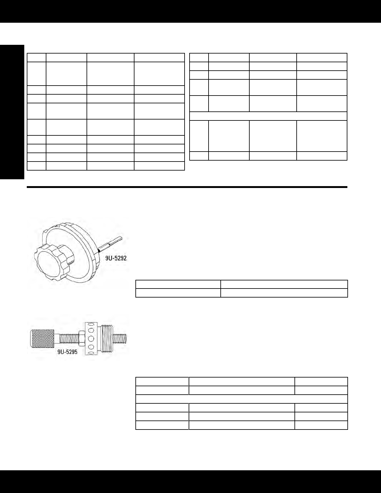 Caterpillar Engine Tools Cat Overhaul 3512 Page 264 of 420 Tools CAT