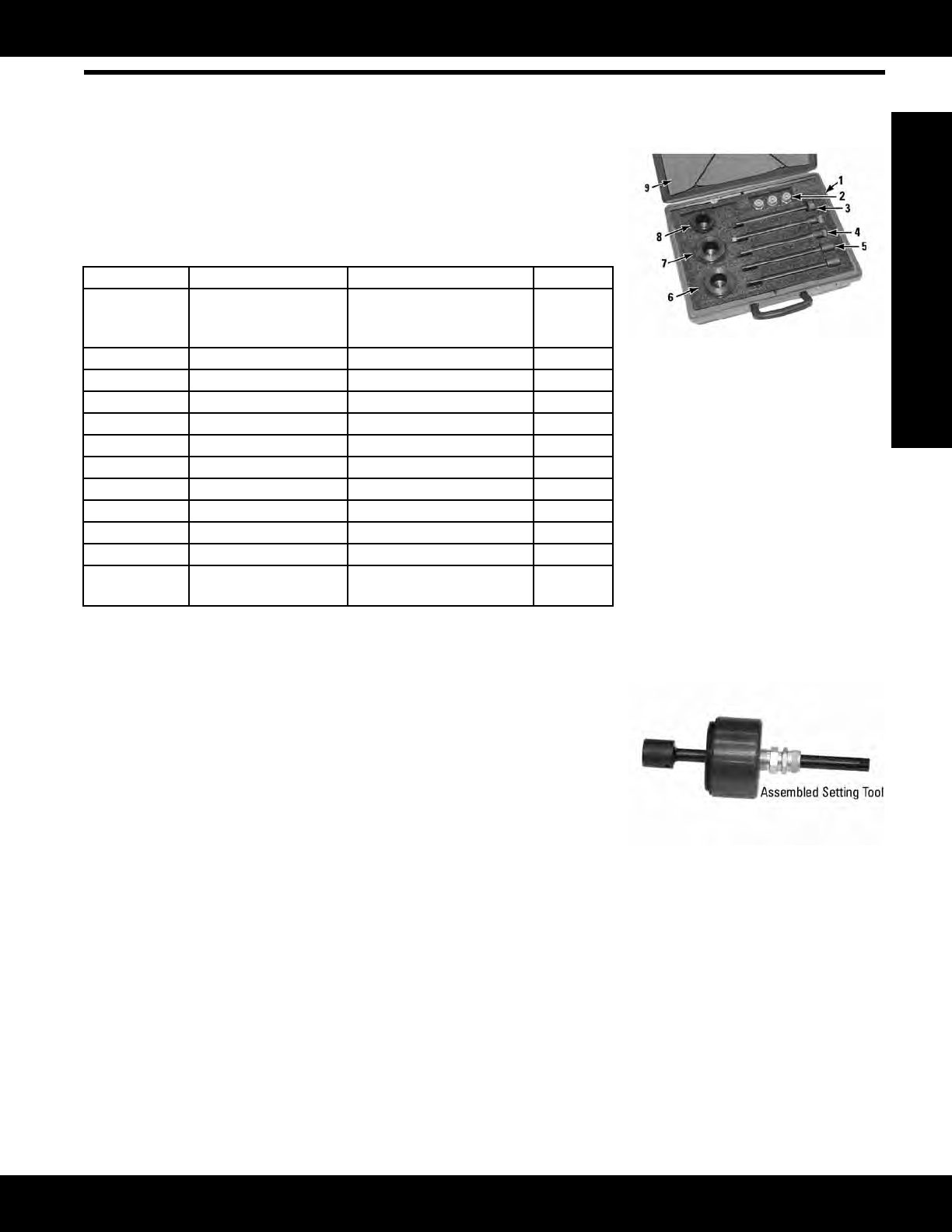 Caterpillar Engine Tools Cat Overhaul 3512 Page 265 of 420 Tools CAT