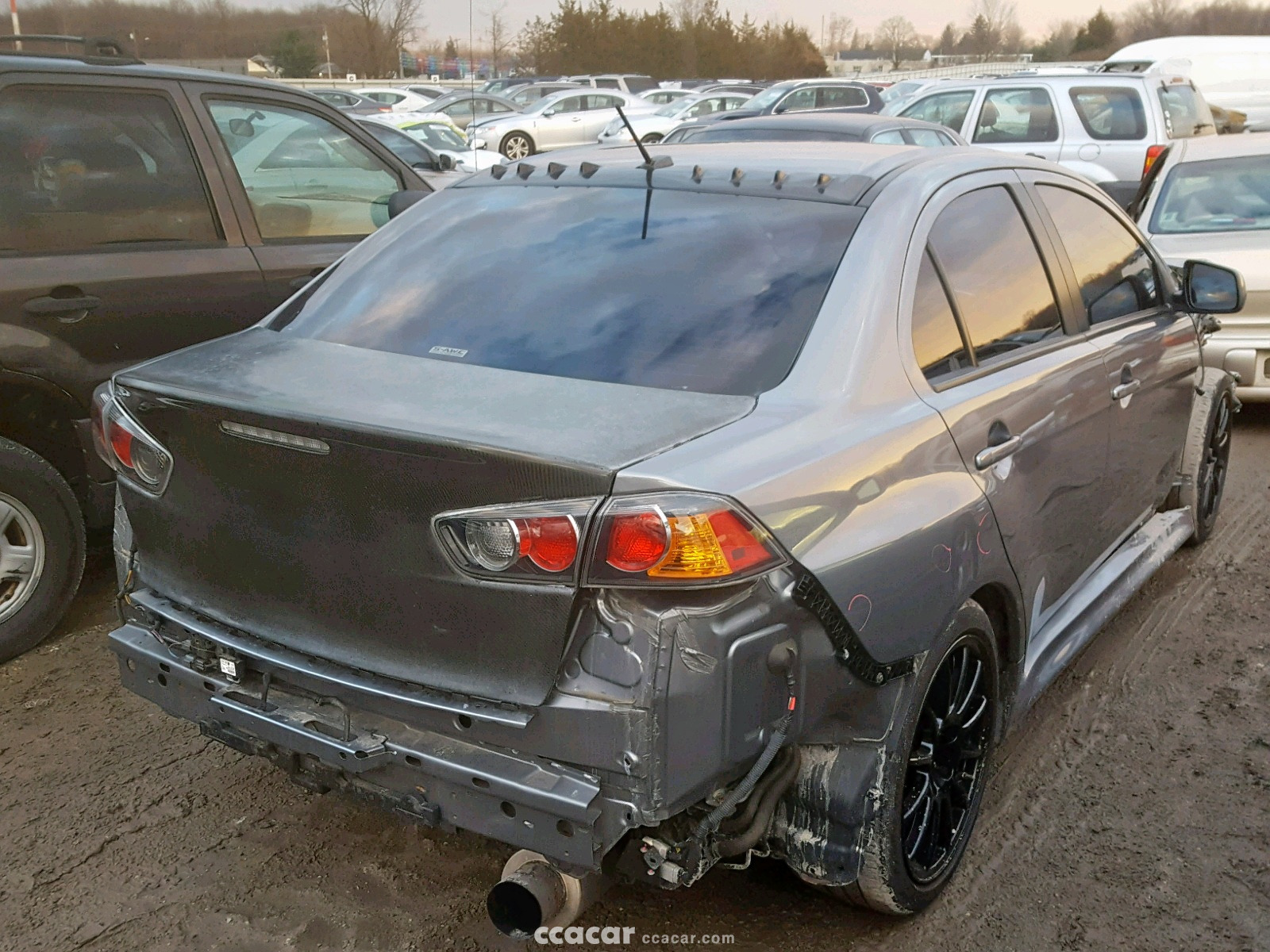 2014 Mitsubishi Lancer Evolution GSR Salvage & Damaged Cars for Sale
