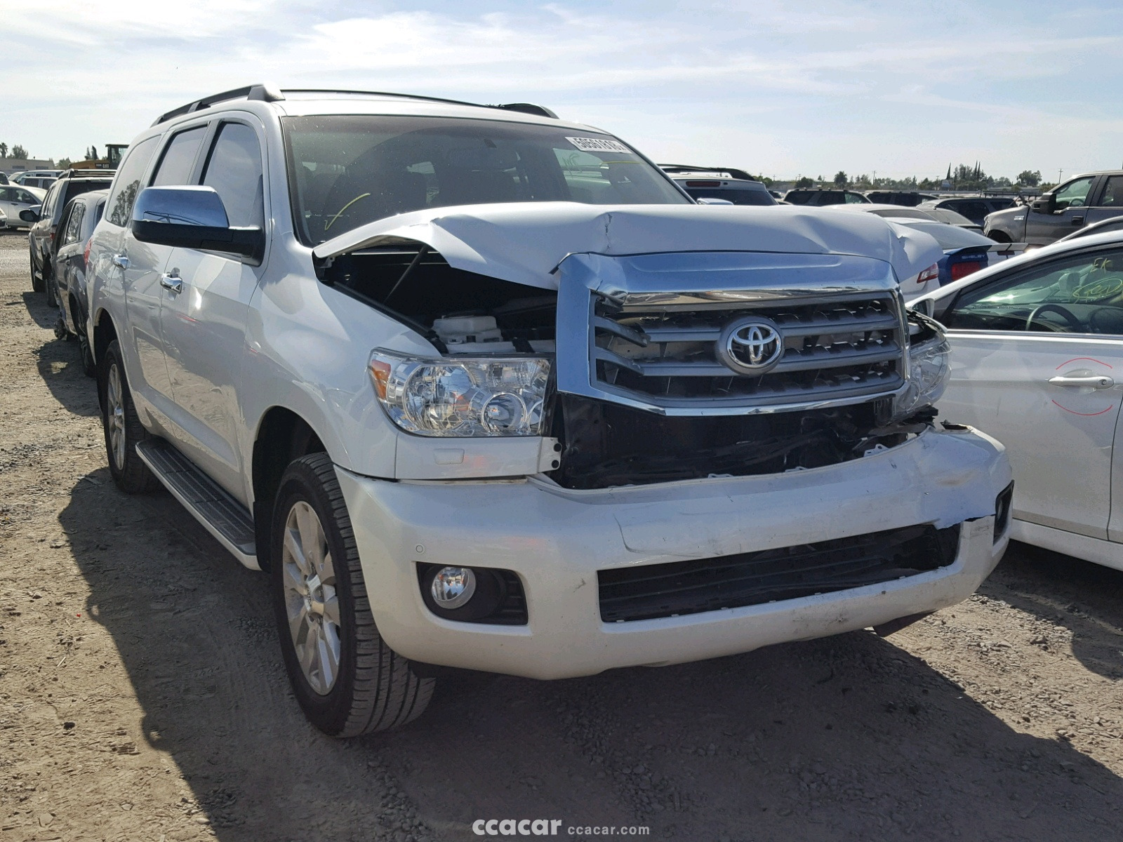 2012 Toyota Sequoia Platinum Salvage & Damaged Cars for Sale