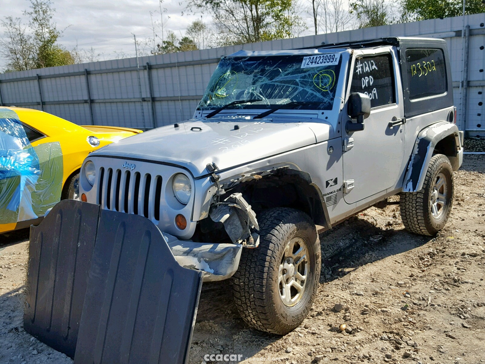 2008 Jeep Wrangler X RHD Salvage & Damaged Cars for Sale