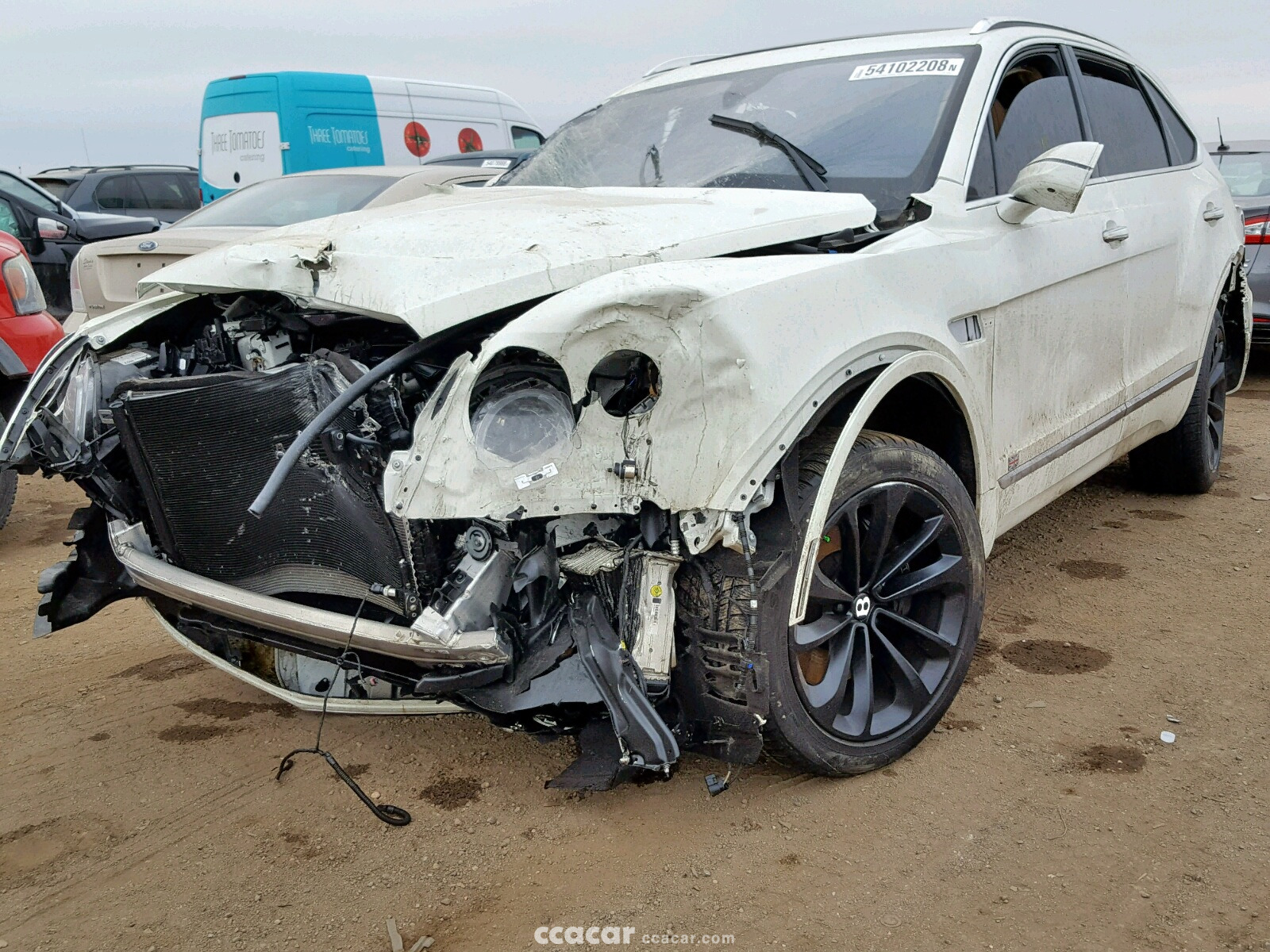 2017 Bentley Bentayga W12 First Edition Salvage & Damaged Cars for Sale