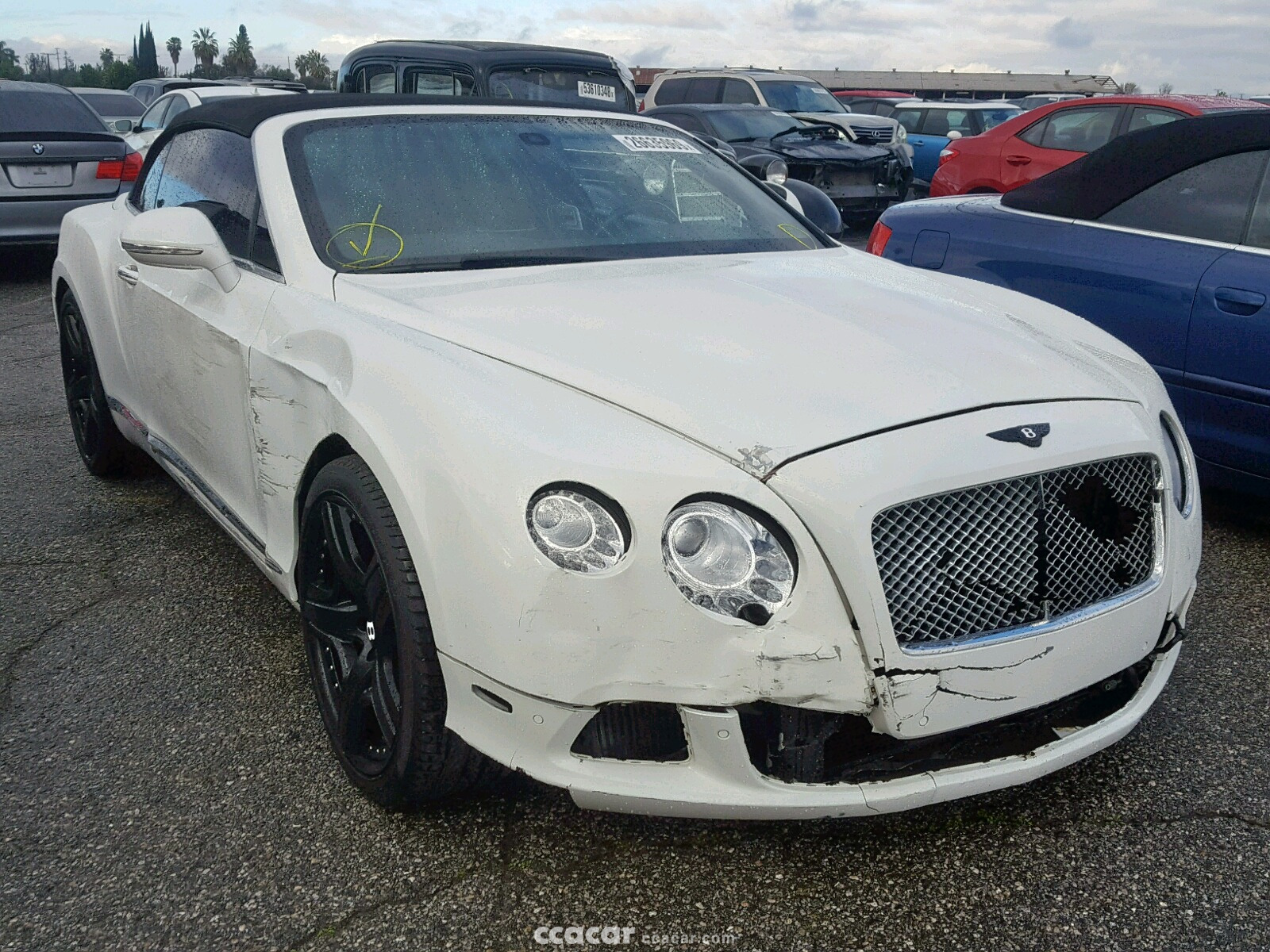 2012 Bentley Continental GT Salvage & Damaged Cars for Sale