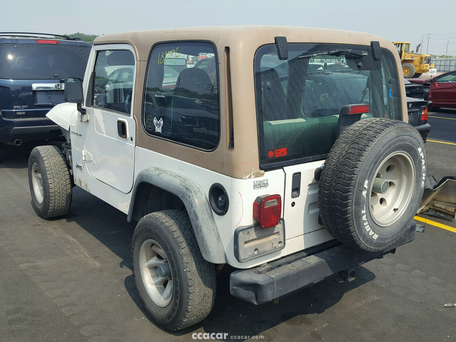1997 Jeep Wrangler SE Salvage & Damaged Cars for Sale