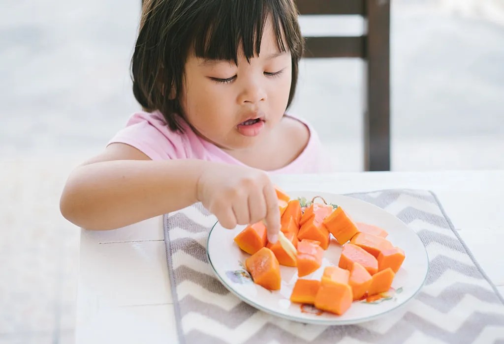 Papaya for Babies Health Benefits, Recipes & Feeding Precautions