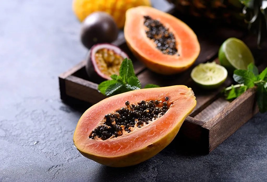 Papaya for Babies Health Benefits, Recipes & Feeding Precautions