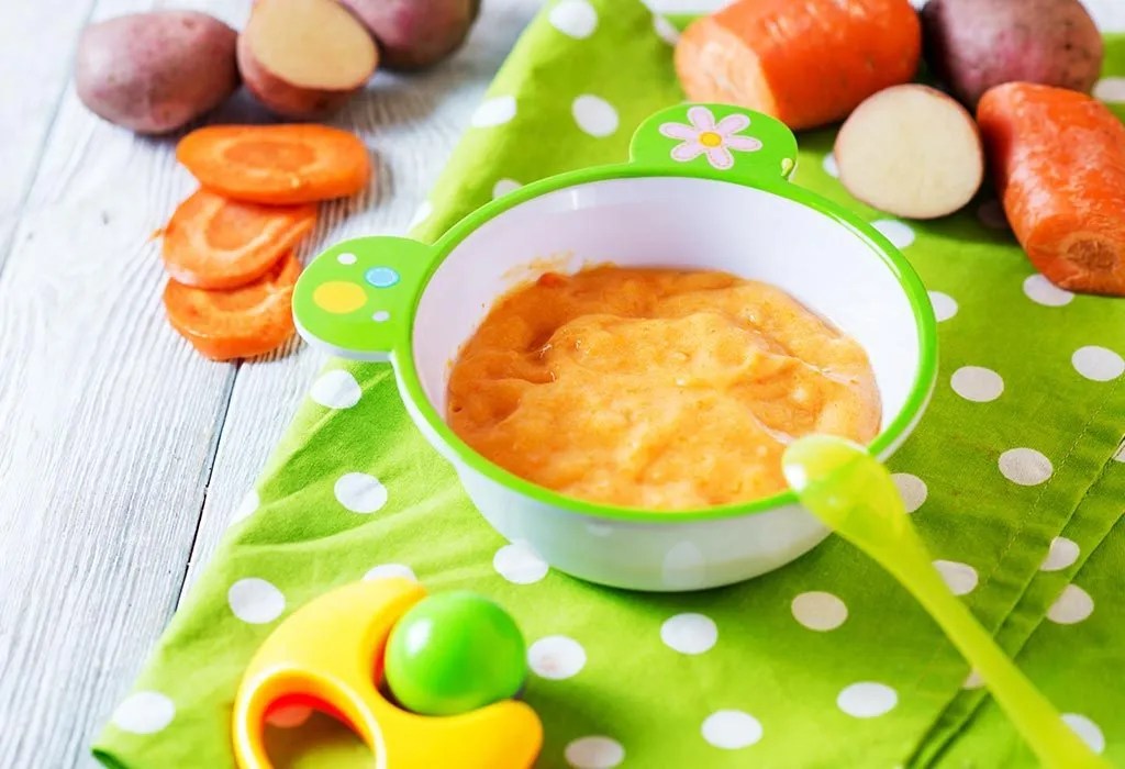 Carrot Puree for Babies Needed Ingredients & Making Tips