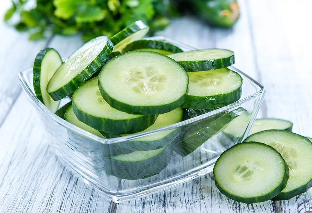 Cucumber for Babies Nutritional Value, Health Benefits & Recipes