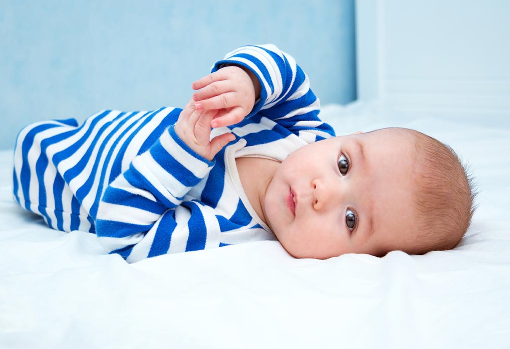 A 17 weekold baby
