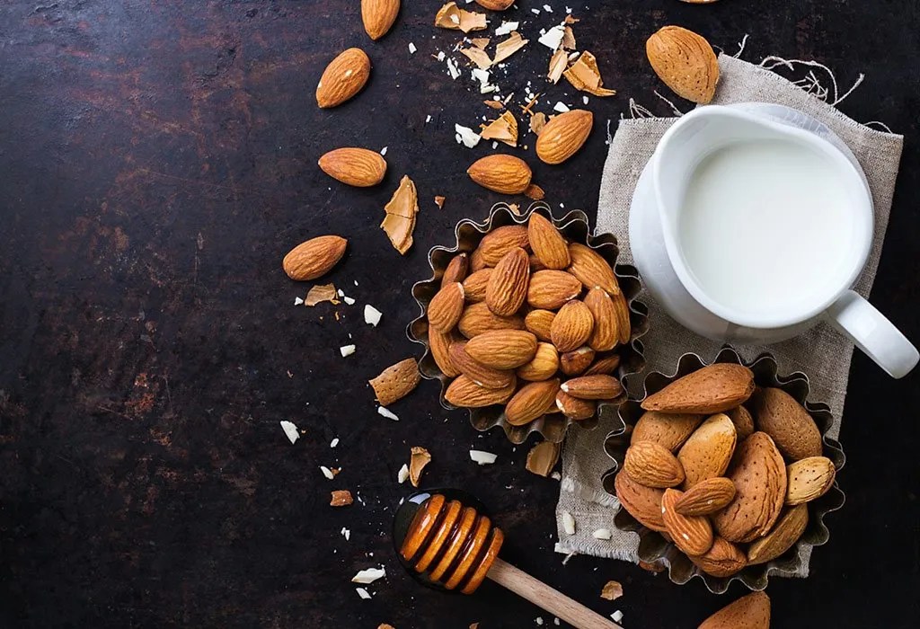 Almond Milk for Babies Nutritional Value, Benefits & Healthy Recipes