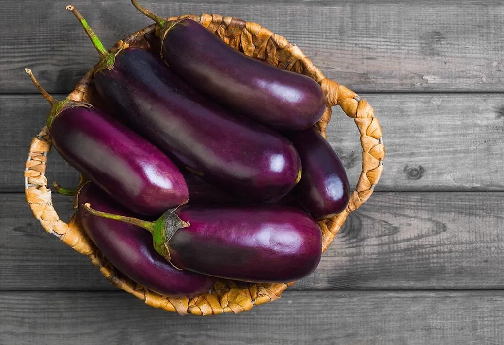 Eggplant (Brinjal) for Babies Nutritional Value, Benefits & Recipes