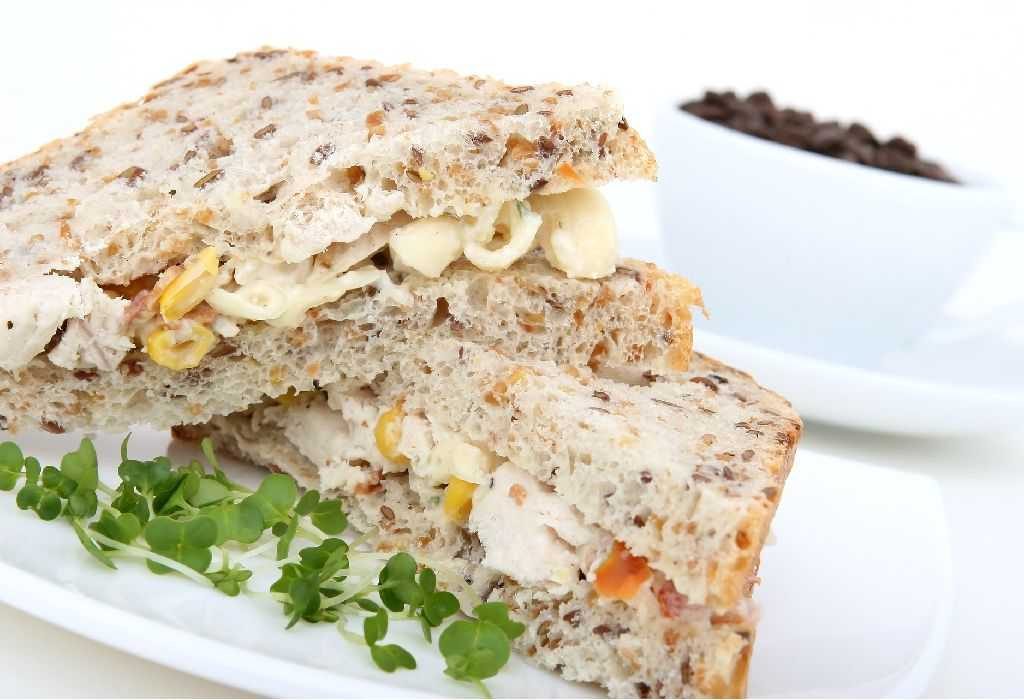 Egg Whites Brown Bread Tea