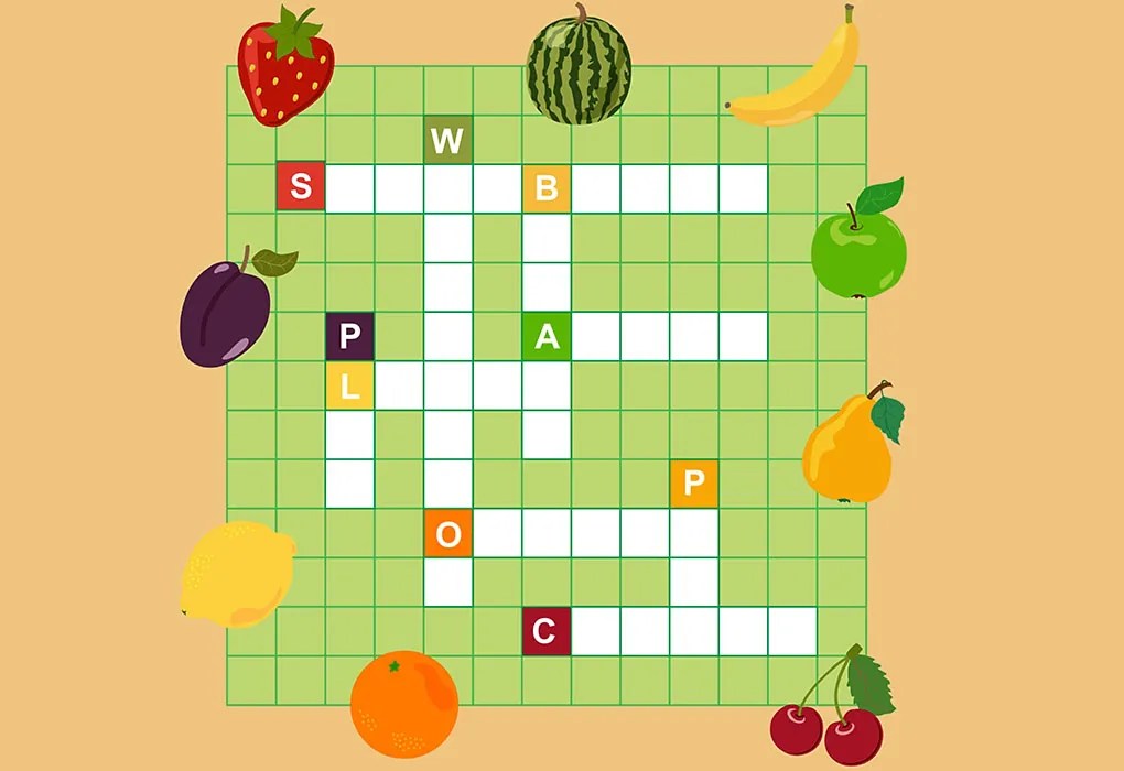 15 Simple & Easy To Do Crossword Puzzles for Preschoolers & Kids
