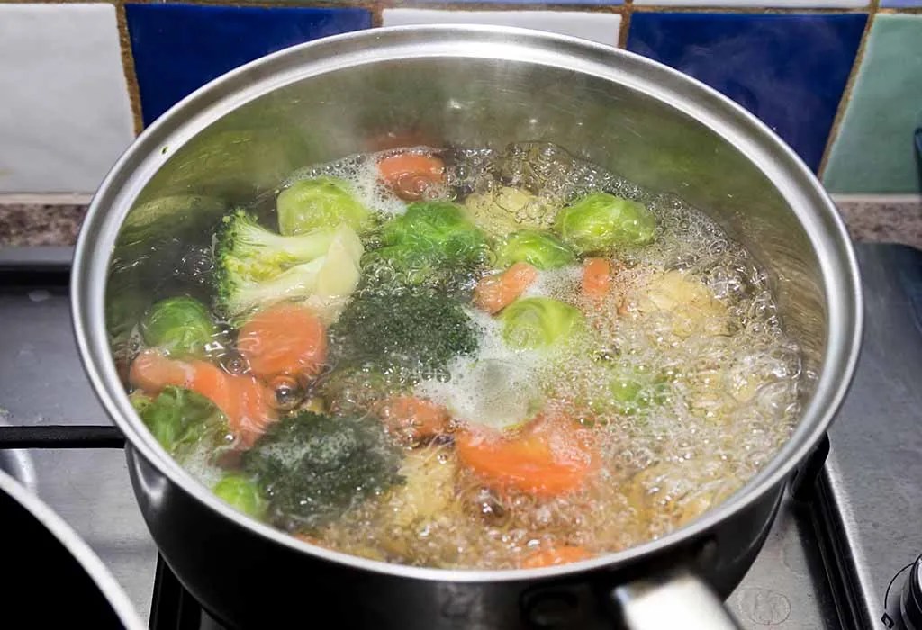 Boiling Vegetables