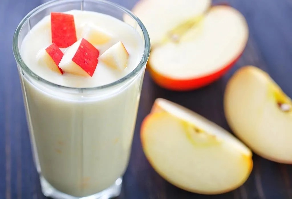 How to Make Apple Milkshake for Toddlers FirstCry Parenting