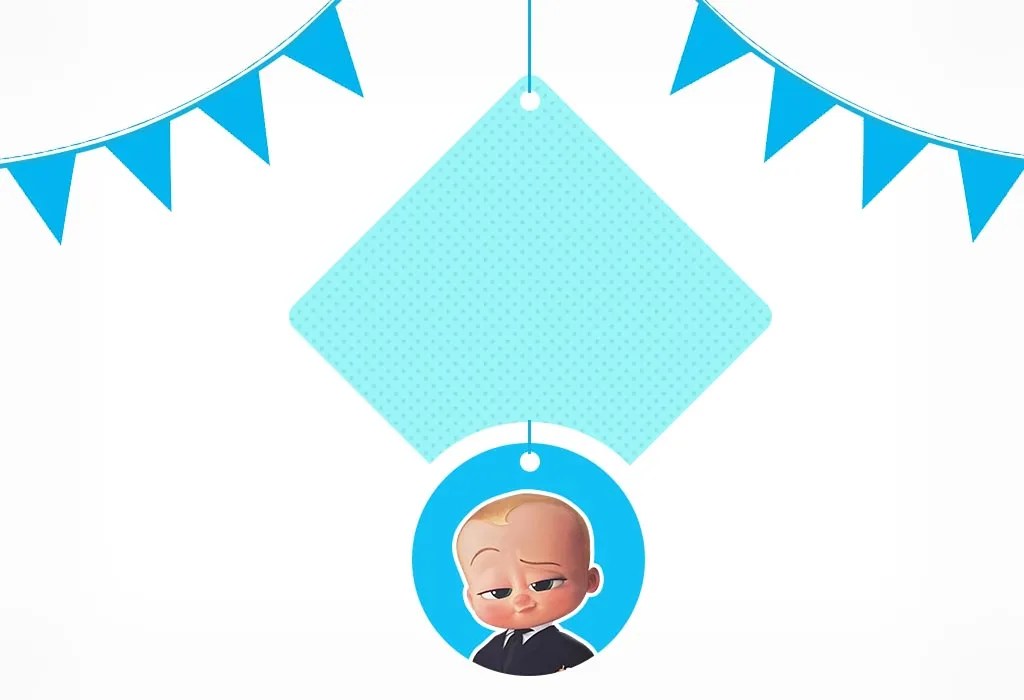 Boss Baby Shower Theme Invitation, Decoration & Food Ideas