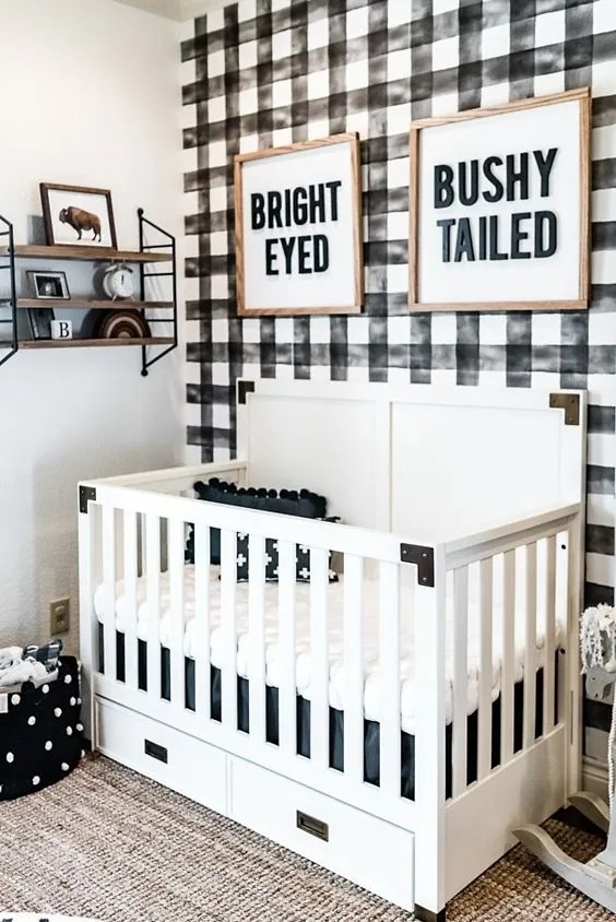 15 Best Black & White Nursery Decor Ideas