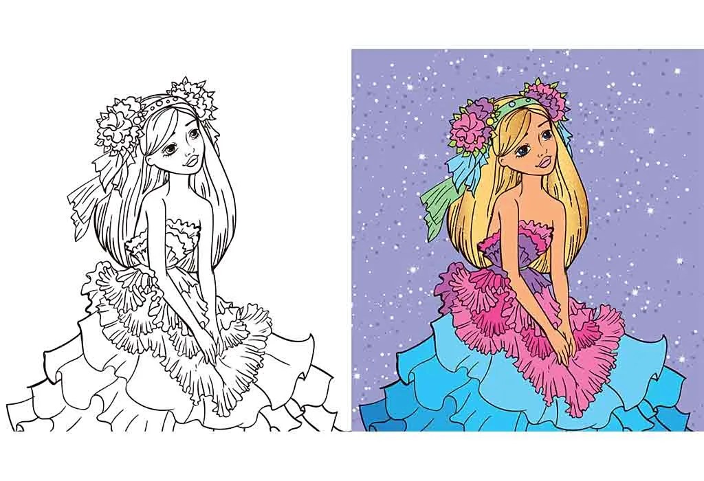 25 Barbie Coloring Pages Free Printable, Sheets and Images for Kids