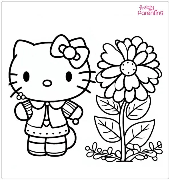 26 Hello Kitty Coloring Pages Parenting Preschoolers Hq