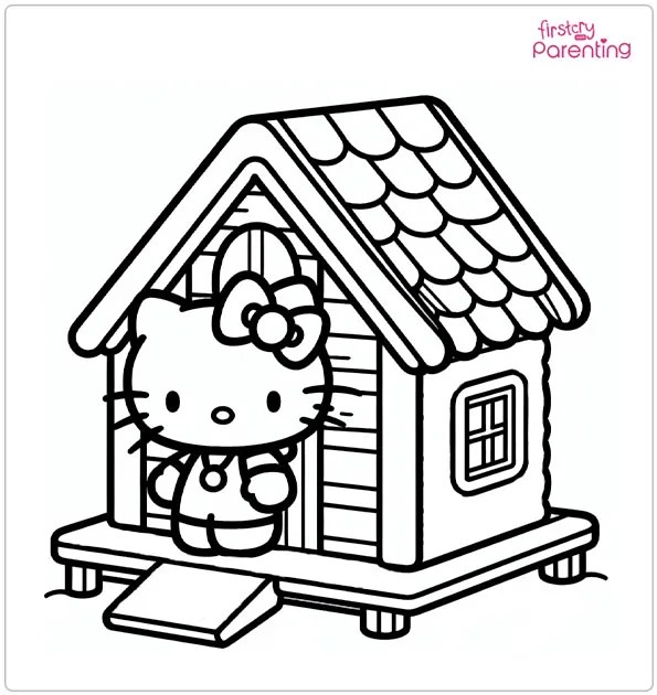 26 Hello Kitty Coloring Pages Free Printable, Sheets and Images for Kids