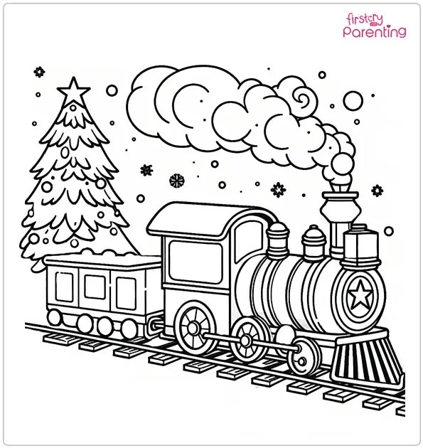 25 Train Coloring Pages Free Printable, Sheets and Images for Kids