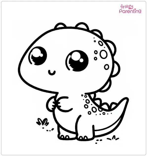 25 Dinosaur Coloring Pages Free Printable, Sheets and Images for Kids