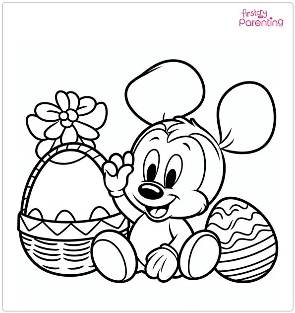 Mickey Mouse Coloring Pages Free Printable Pages For Kids