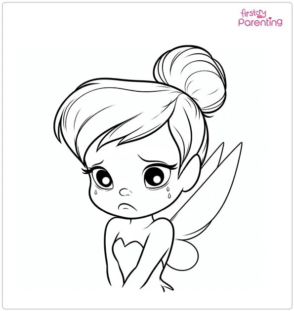 25 Tinkerbell Coloring Pages Free Printable, Sheets and Images for Kids