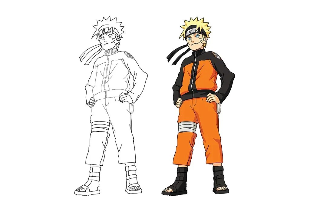 25 Naruto Coloring Pages Free Printable, Sheets and Images for Kids
