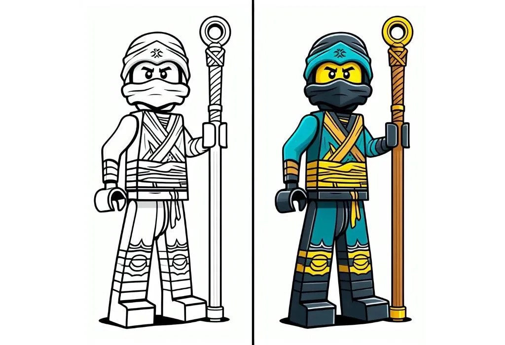 25 Ninjago Coloring Pages Free Printable, Sheets and Images for Kids