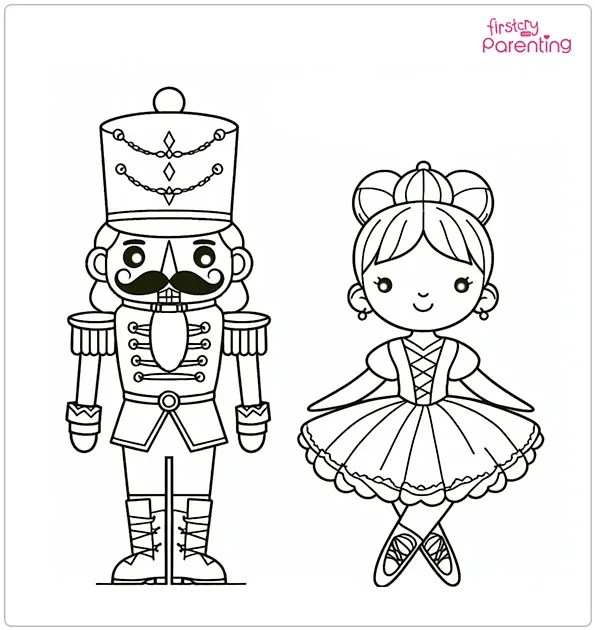 25 Nutcracker Coloring Pages Free Printable, Sheets and Images for Kids