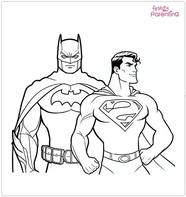 25 Superman Coloring Pages Free Printable, Sheets and Images for Kids